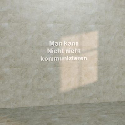 3d-schrift-nicht-nicht-kommunzieren