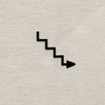 3d-symbol-treppe-pfeil-runter-industrial-design