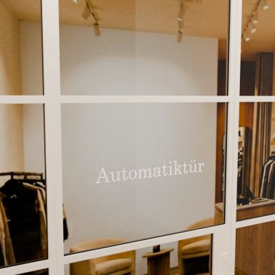 folienschrift-automatiktür