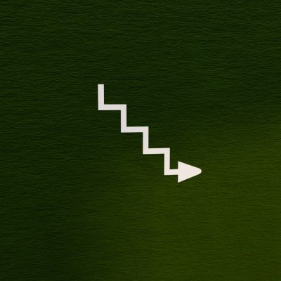 foliensymbol-treppe-pfeil-runter-industrial-design